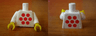 Torso Idea Book 6000 Mary with 7 Red Dots Pattern (Sticker) / White Arms / Yellow Hands