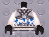 Torso Exo-Force Silver Body Armor with Blue Camouflage Pattern / White Arms / Black Hands