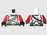 Torso SW Armor Republic Trooper (Old Republic) with Knife Pattern / Red Arms / Black Hands