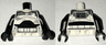Torso SW Armor Commander Wolffe, Dirt Stains Pattern (Rebels) / Black Arms / Black Hands