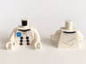 Torso Spacesuit with NASA Logo Pattern / White Arms / White Hands