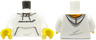 Torso Hoodie with Pocket and Black 'McLaren' over Orange Shirt Pattern / White Arms / Yellow Hands