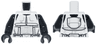 Torso SW Detailed Armor Scout Trooper, Narrow Belt, Small Black Dots Pattern / Black Arms / Black Hands