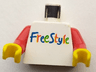 Torso FreeStyle Pattern / Red Arms / Yellow Hands