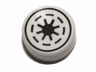 Tile, Round 1 x 1 with SW Emblem of the Galactic Republic with 8 Spokes Pattern