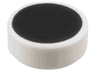 Tile, Round 1 x 1 with Very Large Black Circle Pattern
