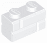 Brick, Modified 1 x 2 with Masonry Profile
