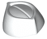 Minifigure, Headgear Cap, Butcher / Food Service