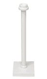 Support 2 x 2 x 5 Bar on Tile Base with Hollow Stud and Stop Ring