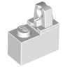 Hinge Brick 1 x 2 Locking with 1 Finger Top