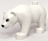 Duplo Bear Adult with Black Eyes and Nose Pattern