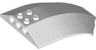 Windscreen 8 x 6 x 2 Curved Sloped Sides