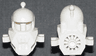 Minifigure, Headgear Helmet Underwater with Antenna and Clips