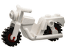 Motorcycle Town with Red Wheels with Black Tires (x81 / 3464c02)