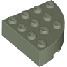 Brick, Round Corner 4 x 4 Full Brick