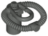 Minifigure Breathing Apparatus, Scuba Regulator and Air Tank with Bar Holder