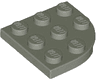 Plate, Round Corner 3 x 3