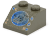 Slope 45 2 x 2 with Blue and Copper Radar Display and Buttons Pattern