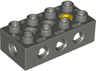 Duplo, Toolo Brick 2 x 4 with Holes on Sides and Top and 1 Screw in Top