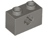 Technic, Brick 1 x 2 with Axle Hole