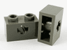 Technic, Brick 1 x 2 with Axle Hole and Inside Side Supports