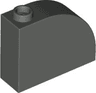 Slope, Curved 3 x 1 x 2 with Hollow Stud
