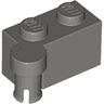Hinge Brick 1 x 4 Swivel Top