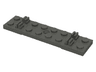 Train, Track Sleeper Plate 2 x 8 without Cable Grooves