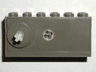 Windup Motor 2 x 6 x 2 1/3 with Raised Shaft Base - Long Axle (Sports)