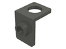 Minifigure Neck Bracket with Back Stud - Thin Back Wall