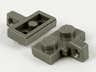 Hinge Plate 1 x 2 Locking with 1 Finger on Side with Bottom Groove