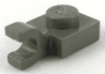 Plate, Modified 1 x 1 with U Clip (Horizontal Grip)