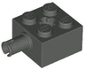 Brick, Modified 2 x 2 with Pin and Axle Hole