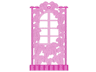 Belville Wall, Ivy Wall with Window 1 x 8 x 12