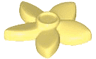 Friends Accessories Hair Decoration, Flower with Pointed Petals and Small Pin