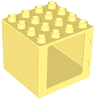 Duplo Door / Window Frame 4 x 4 x 3 Thin Top