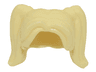 Minifigure, Hair Female Pigtails High, Long Bangs, Hole on Top