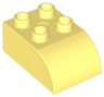 Duplo, Brick 2 x 3 Slope Curved