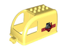 Duplo Horse Trailer Top with Horseshoe, Horse, and Stars Pattern