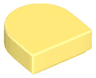 Tile, Round 1 x 1 Half Circle Extended