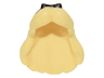 Minifigure, Hair Female Long with Center Part and Black Ribbon Tied in Bow Pattern (Alice)