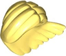 Minifigure, Hair Female Long, Parted on Left, Swept over Left Side