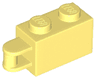 Brick, Modified 1 x 2 with Bar Handle on End - Bar Flush with Edge