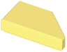 Tile, Modified 1 x 2 Wedge Left