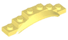Vehicle, Mudguard 1 1/2 x 6 x 1 with Arch