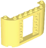 Panel 2 x 8 x 4 with 2 x 3 1/3 Cutout with 4 Studs on Each Side