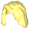 Minifigure, Hair Female Mid-Length with Part over Right Shoulder