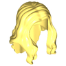 Minifigure, Hair Long Wavy with Center Part