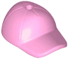 Minifigure, Headgear Cap - Short Curved Bill with Seams and Hole on Top