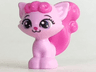 Cat, Whisker Haven Tales, Princess Aurora's Kitten with Dark Pink Nose, Bangs and Tail and Medium Lavender Eyes Pattern (Dreamy)
